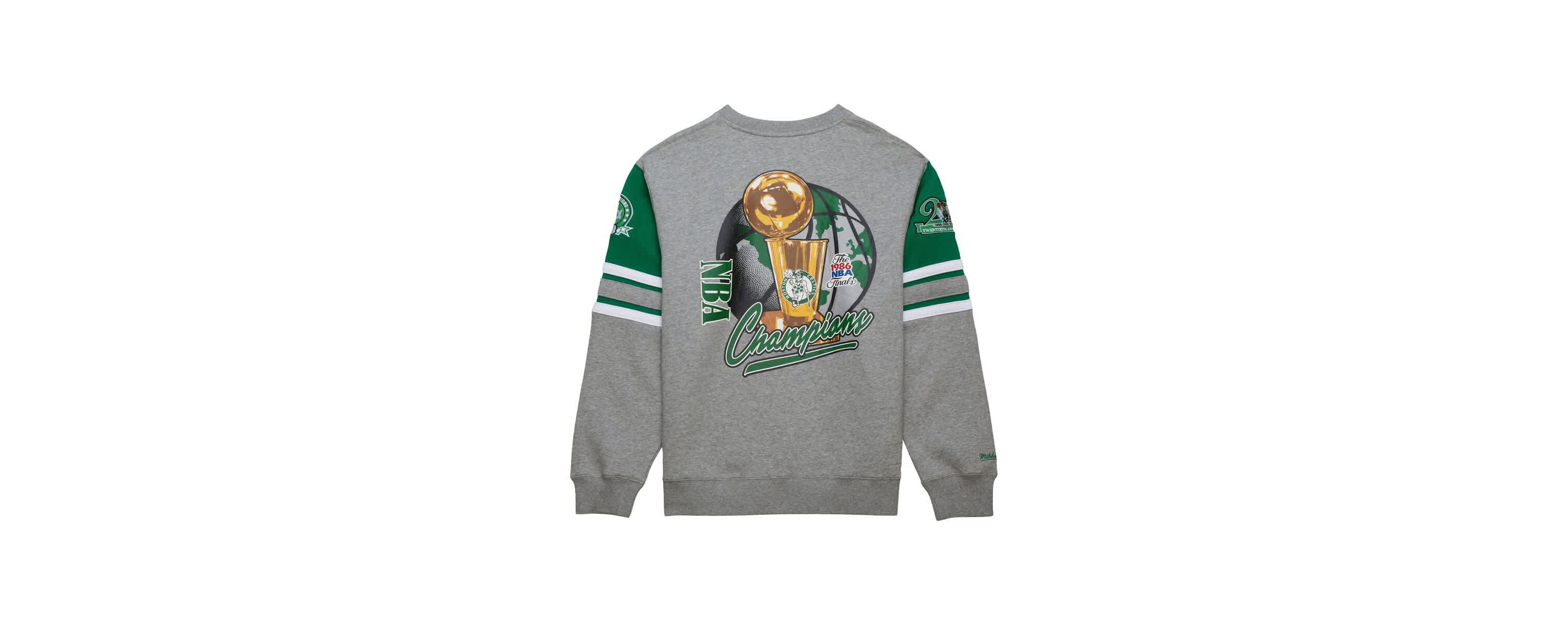 NBA Boston Celtics Hardwood Classics All Over 4.0 Pullover Sweatshirt