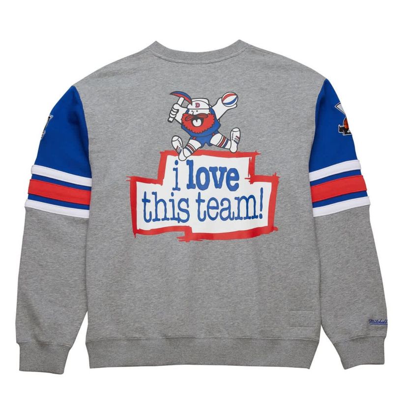NBA Denver Nuggets Hardwood Classics All Over 4.0 Pullover Sweatshirt