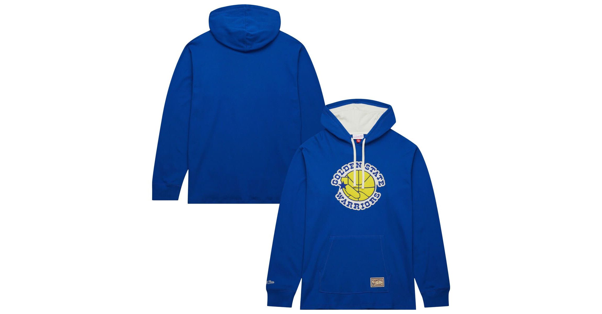 NBA Golden State Warriors Hardwood Classics Lightweight Thermal Pullover Hoodie