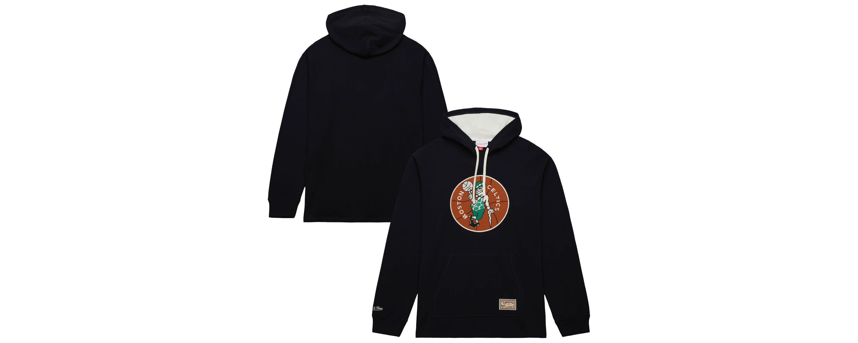NBA Boston Celtics Hardwood Classics Lightweight Thermal Pullover Hoodie