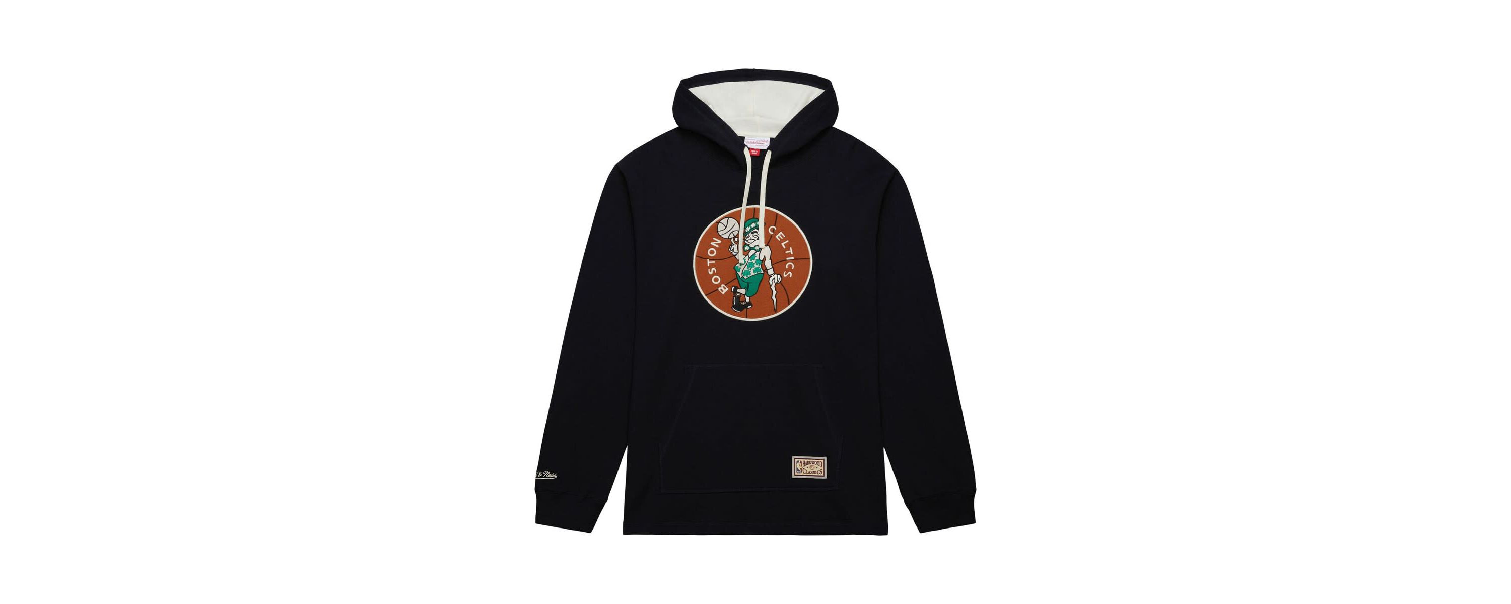 NBA Boston Celtics Hardwood Classics Lightweight Thermal Pullover Hoodie