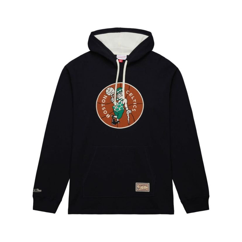NBA Boston Celtics Hardwood Classics Lightweight Thermal Pullover Hoodie