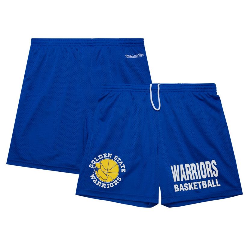 NBA Golden State Warriors Hardwood Classics Gameday Mesh Shorts