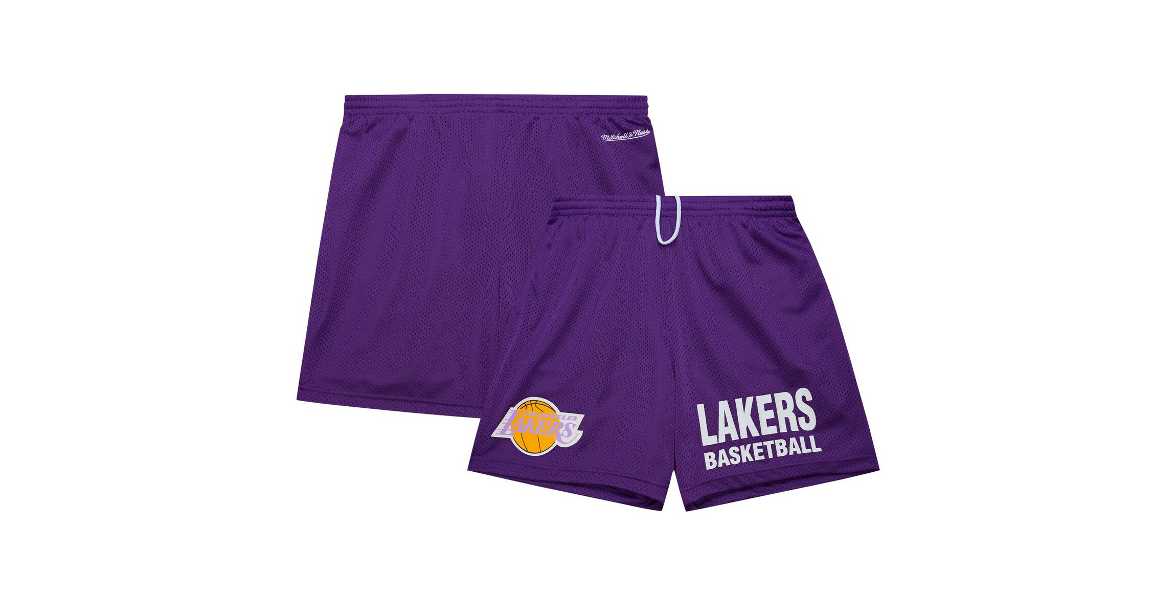 NBA Los Angeles Lakers Hardwood Classics Gameday Mesh Shorts