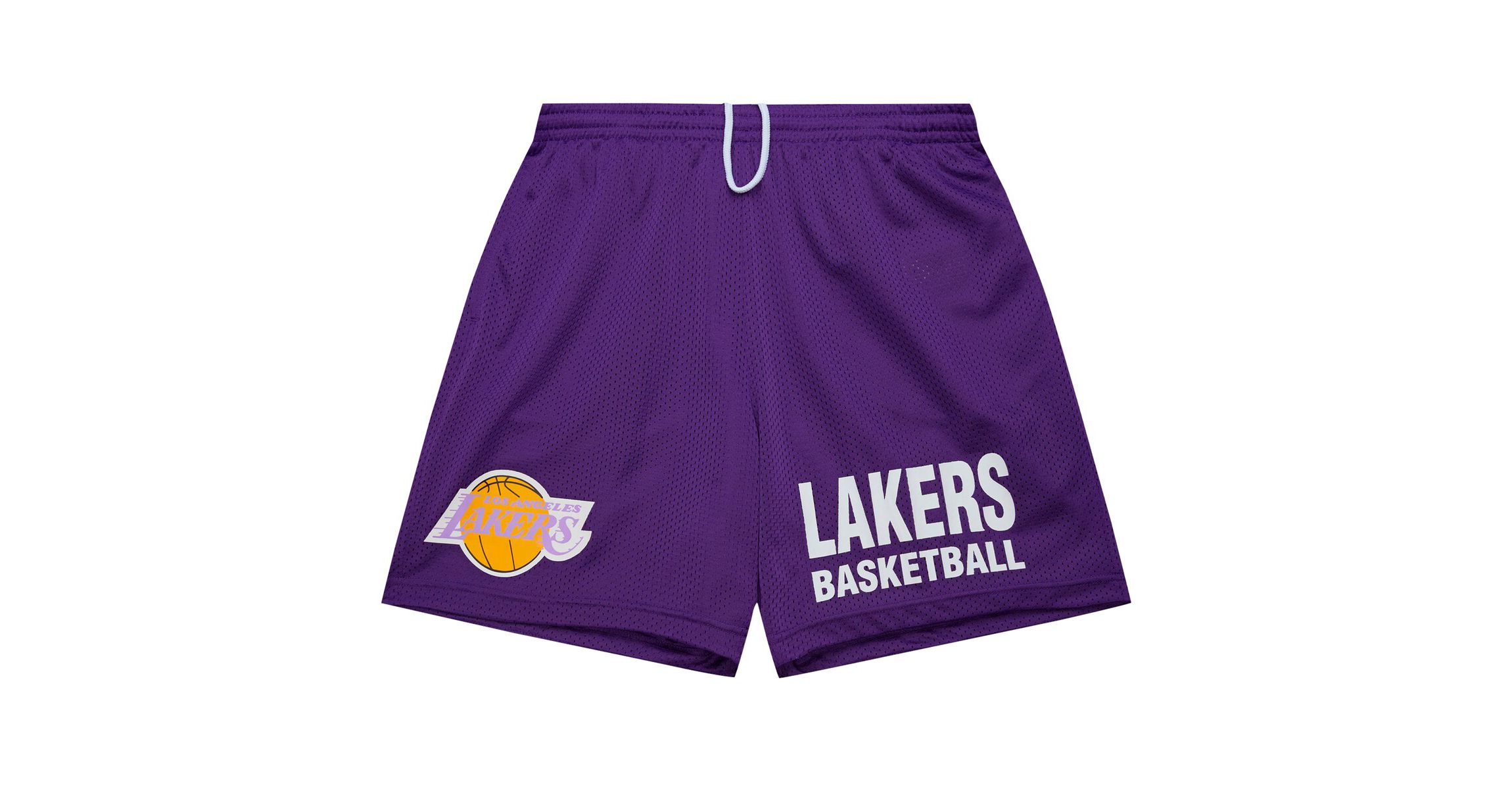 NBA Los Angeles Lakers Hardwood Classics Gameday Mesh Shorts