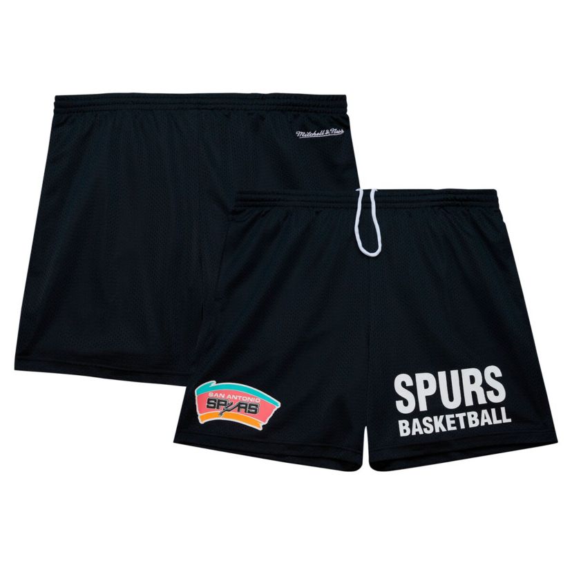 NBA San Antonio Spurs Hardwood Classics Gameday Mesh Shorts