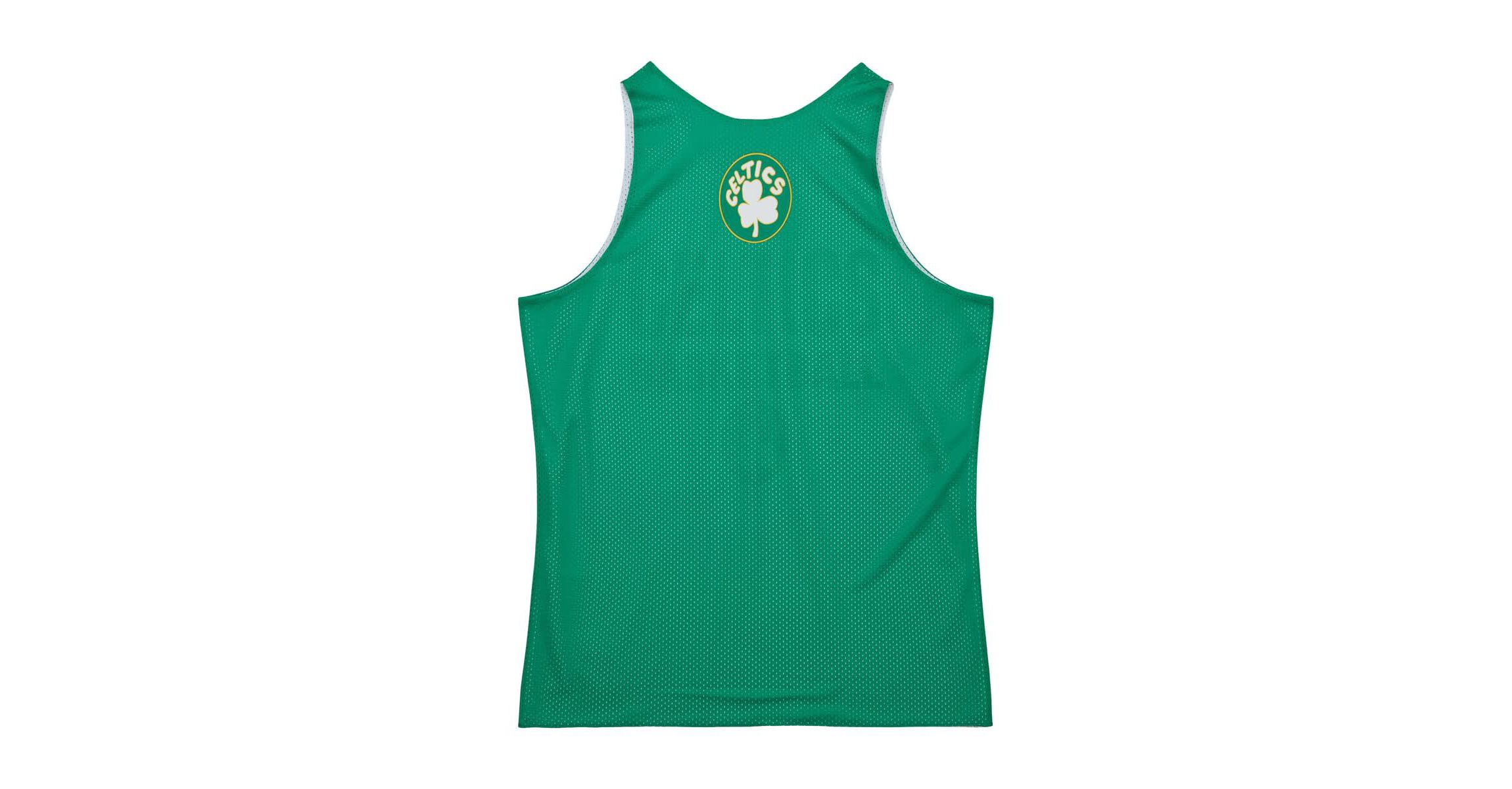 NBA Kelly Boston Celtics Hardwood Classics Reversible Mesh Practice Jersey