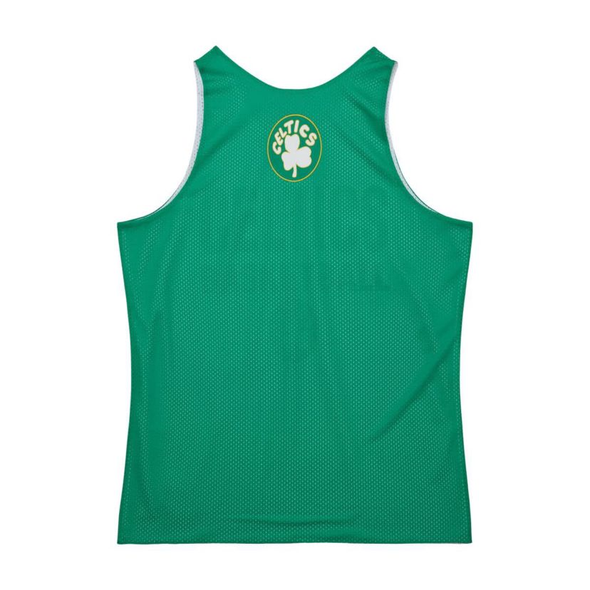 NBA Kelly Boston Celtics Hardwood Classics Reversible Mesh Practice Jersey