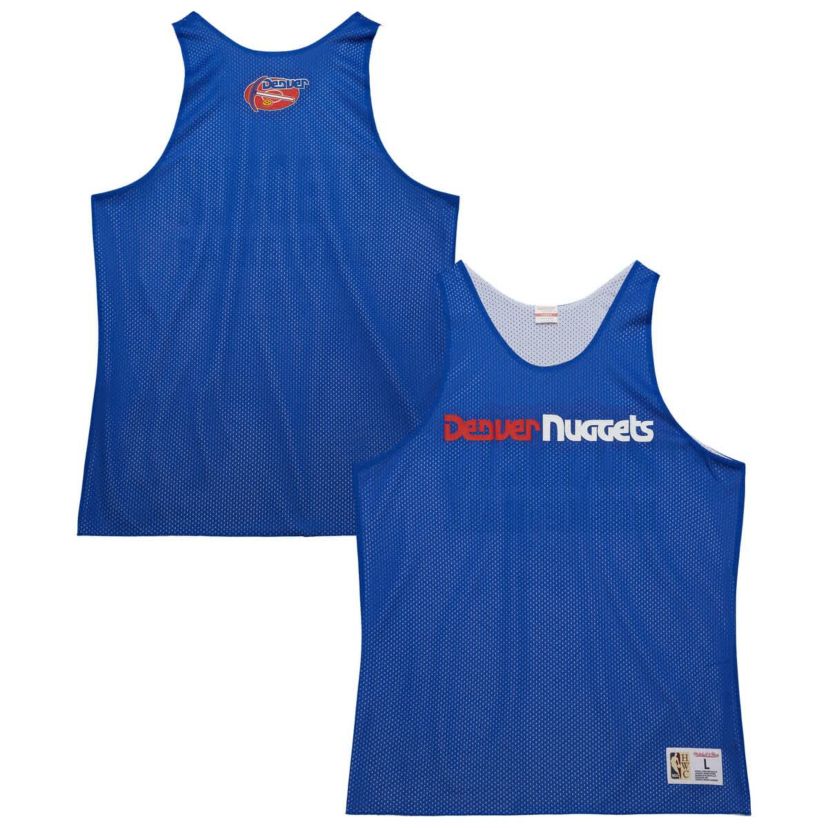NBA Denver Nuggets Hardwood Classics Reversible Mesh Practice Jersey