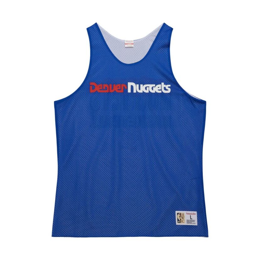 NBA Denver Nuggets Hardwood Classics Reversible Mesh Practice Jersey