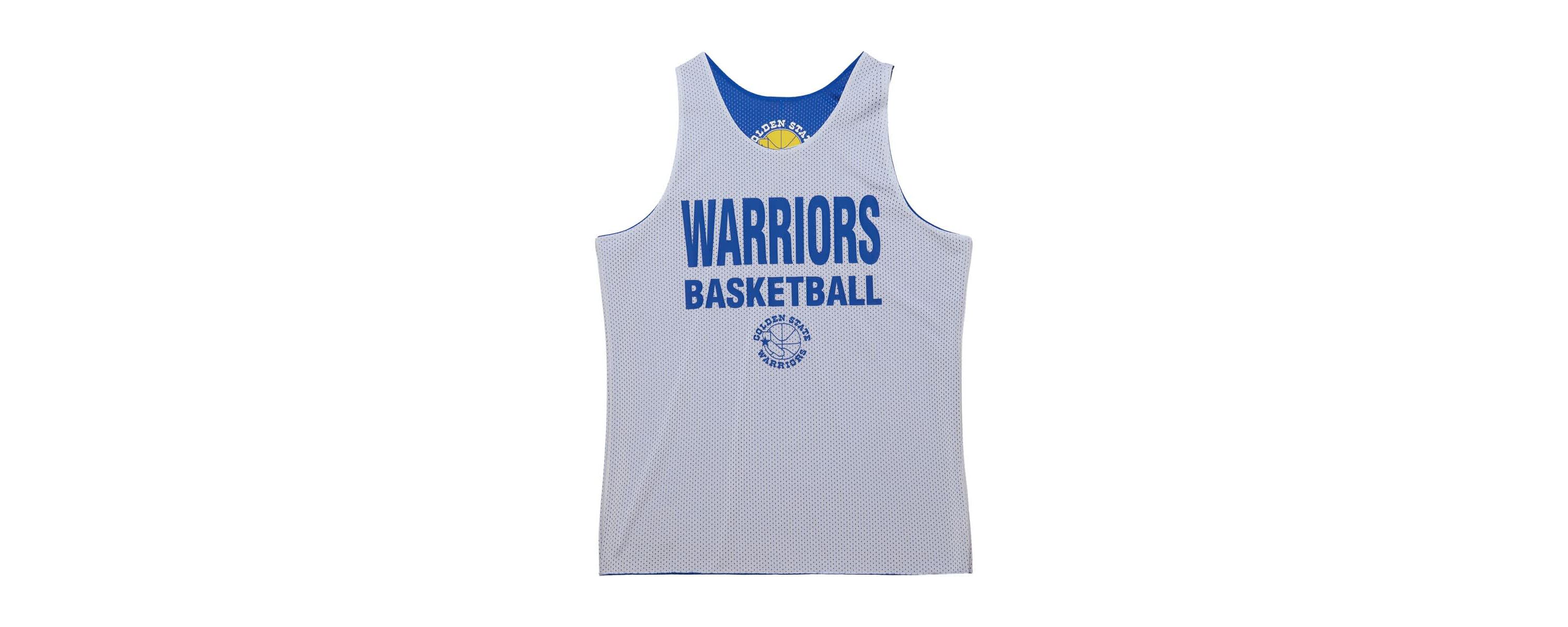 NBA Golden State Warriors Hardwood Classics Reversible Mesh Practice Jersey