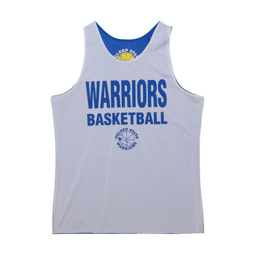 NBA Golden State Warriors Hardwood Classics Reversible Mesh Practice Jersey