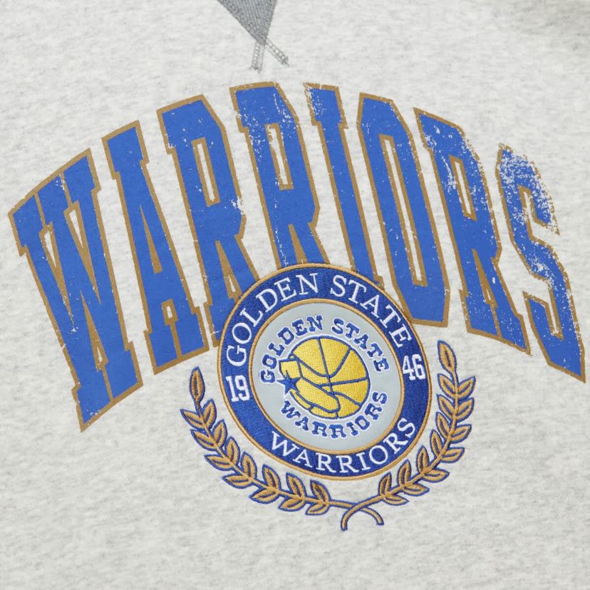 NBA Golden State Warriors Vintage Logo Pullover Sweatshirt