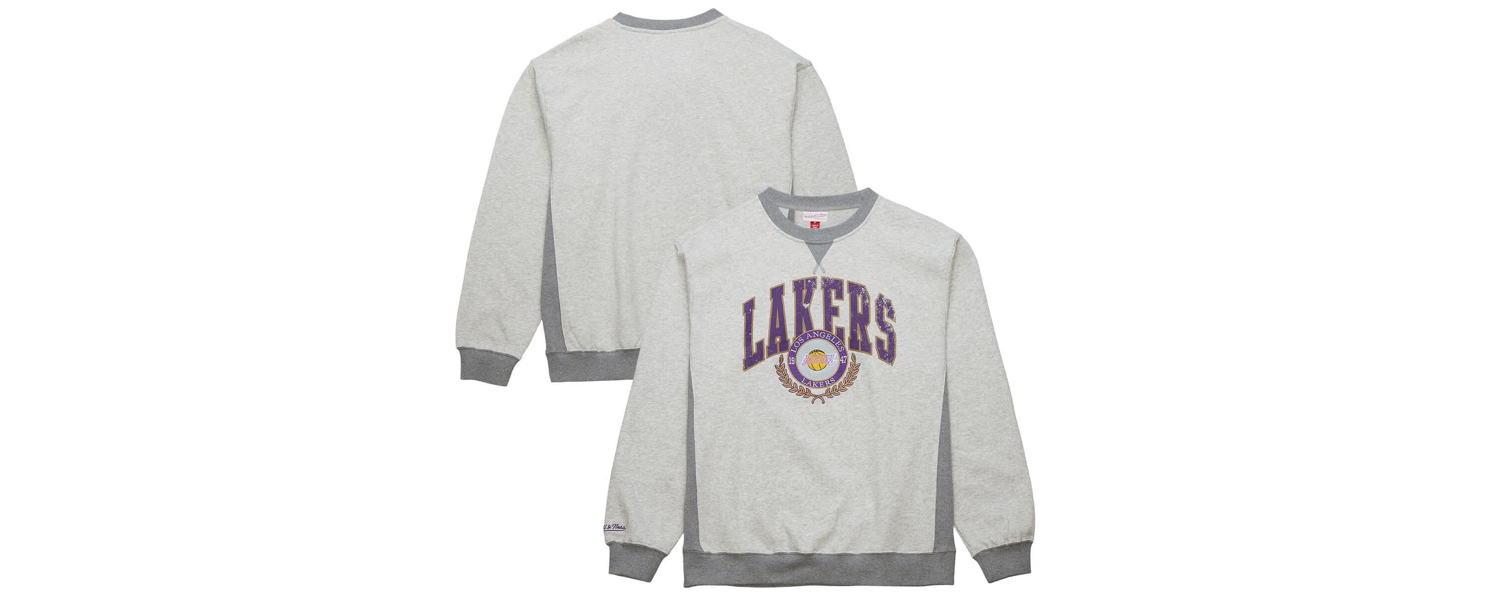 NBA Los Angeles Lakers Vintage Logo Pullover Sweatshirt
