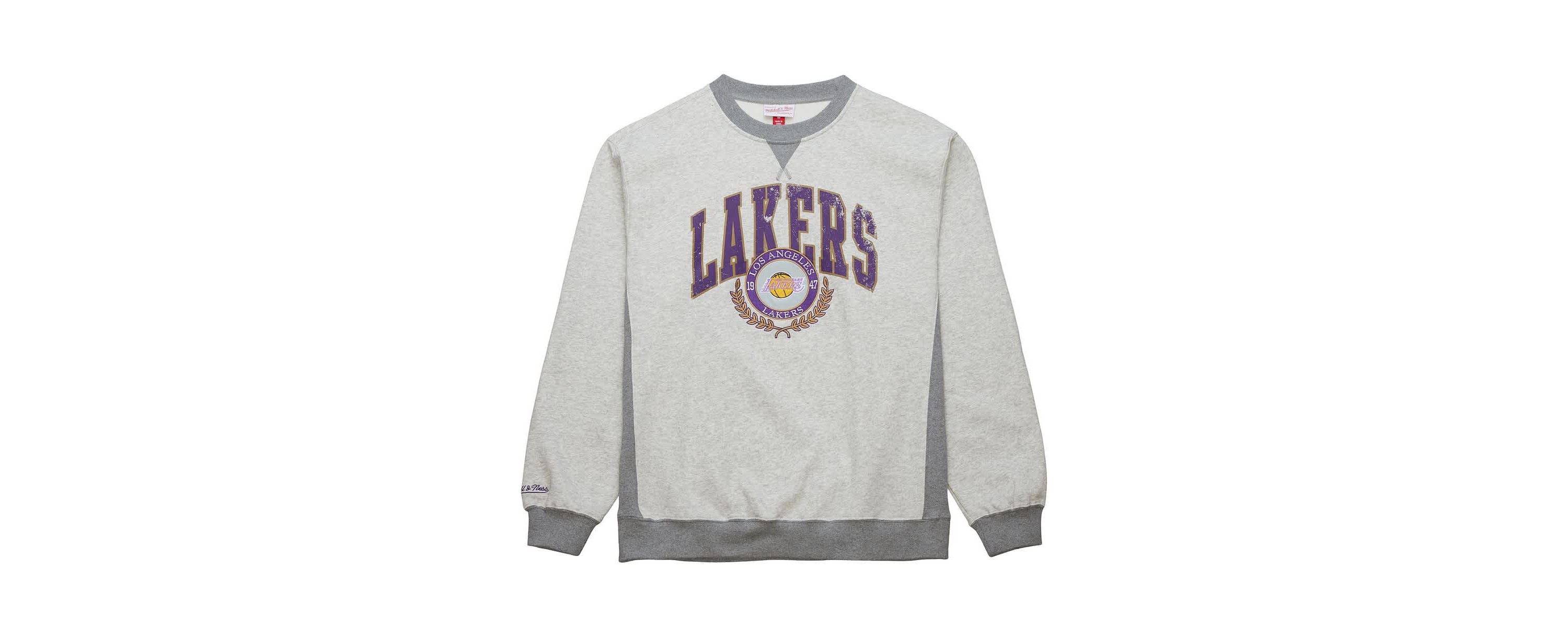 NBA Los Angeles Lakers Vintage Logo Pullover Sweatshirt