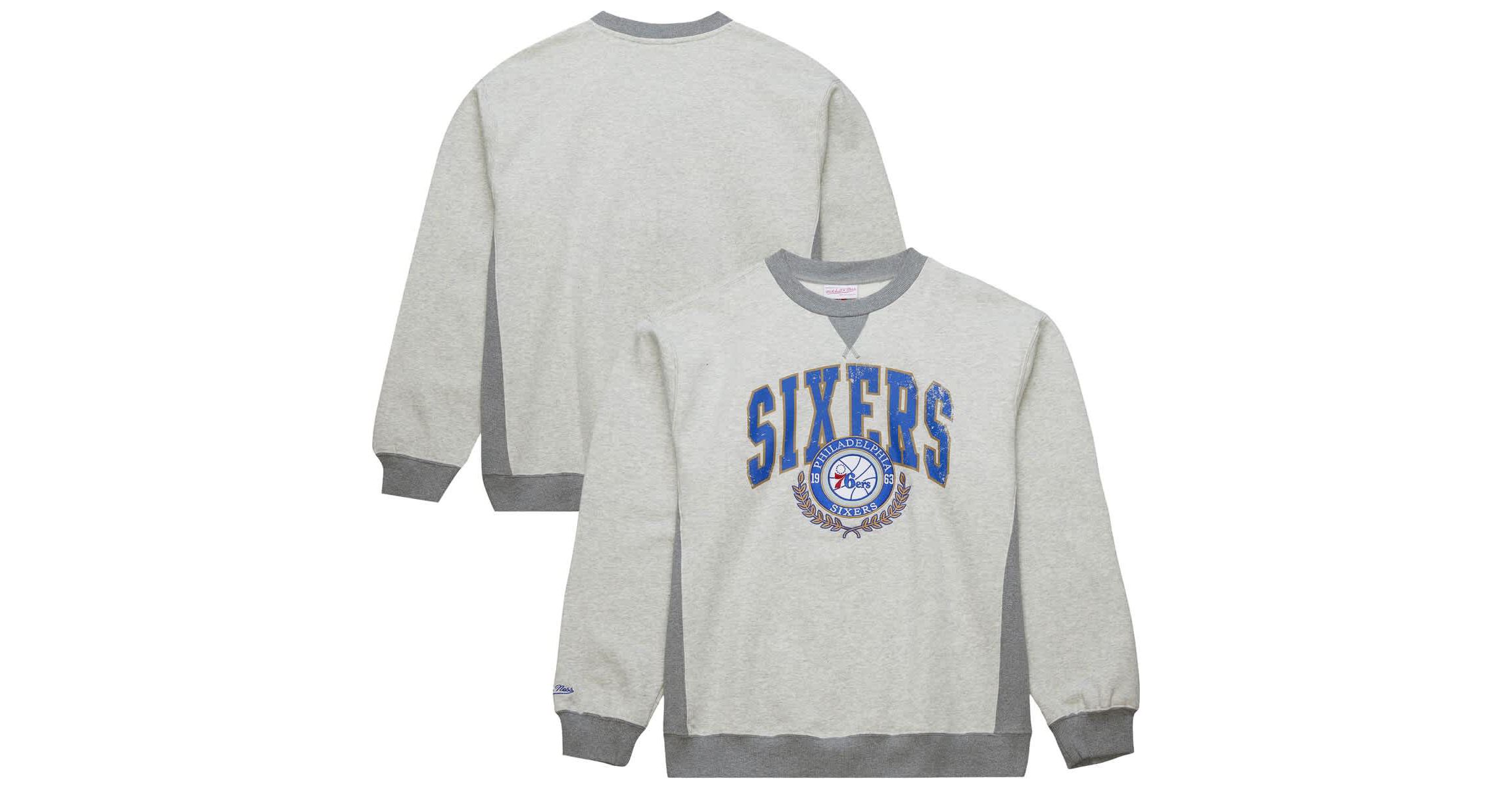 NBA Philadelphia 76ers Vintage Logo Pullover Sweatshirt