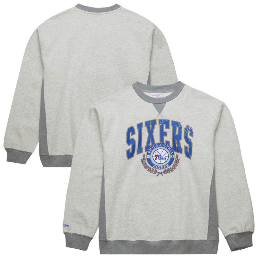 NBA Philadelphia 76ers Vintage Logo Pullover Sweatshirt