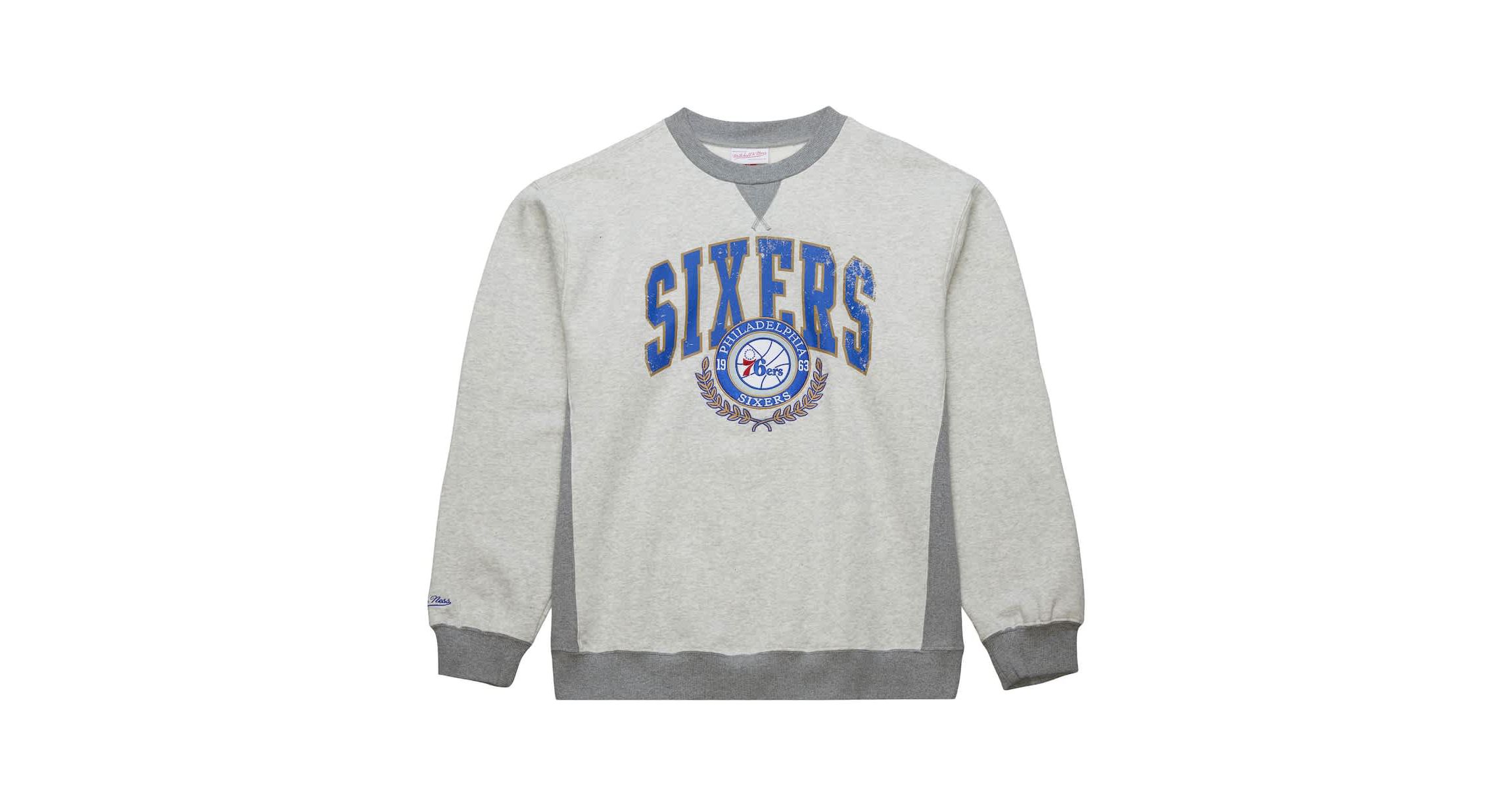 NBA Philadelphia 76ers Vintage Logo Pullover Sweatshirt
