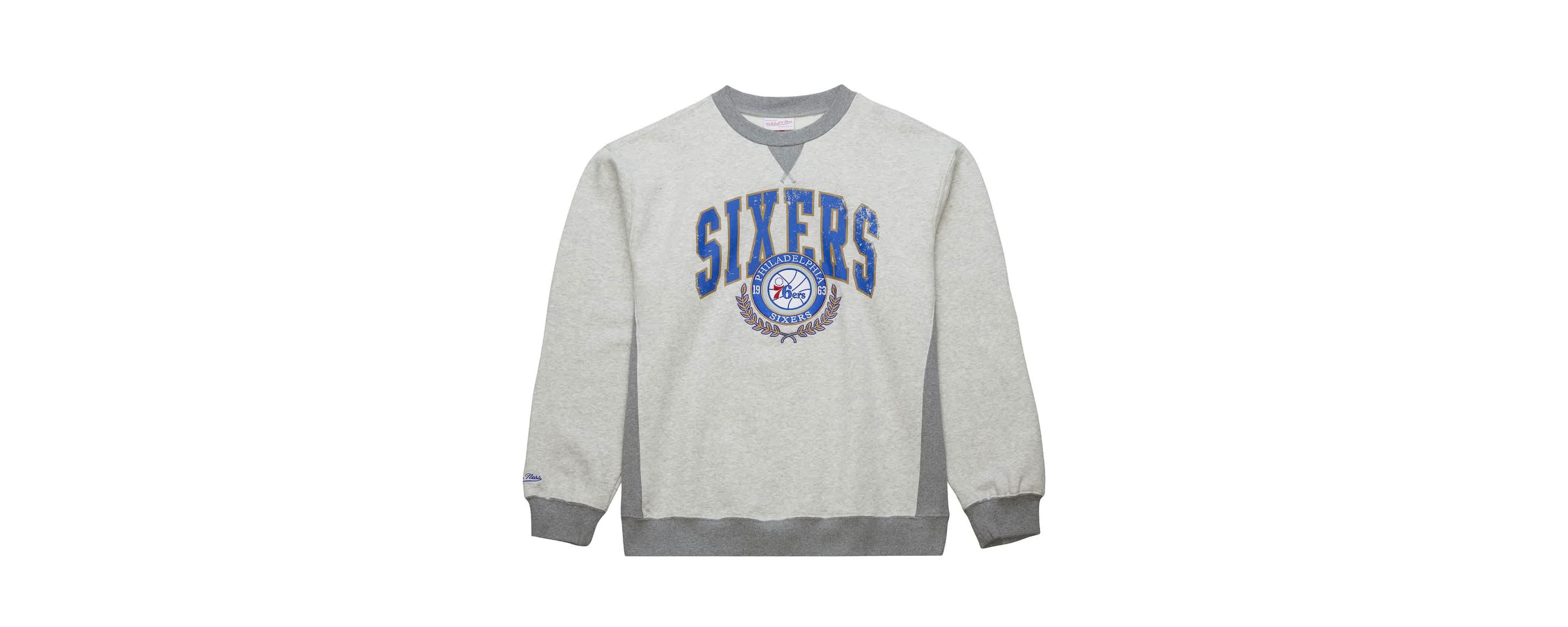 NBA Philadelphia 76ers Vintage Logo Pullover Sweatshirt