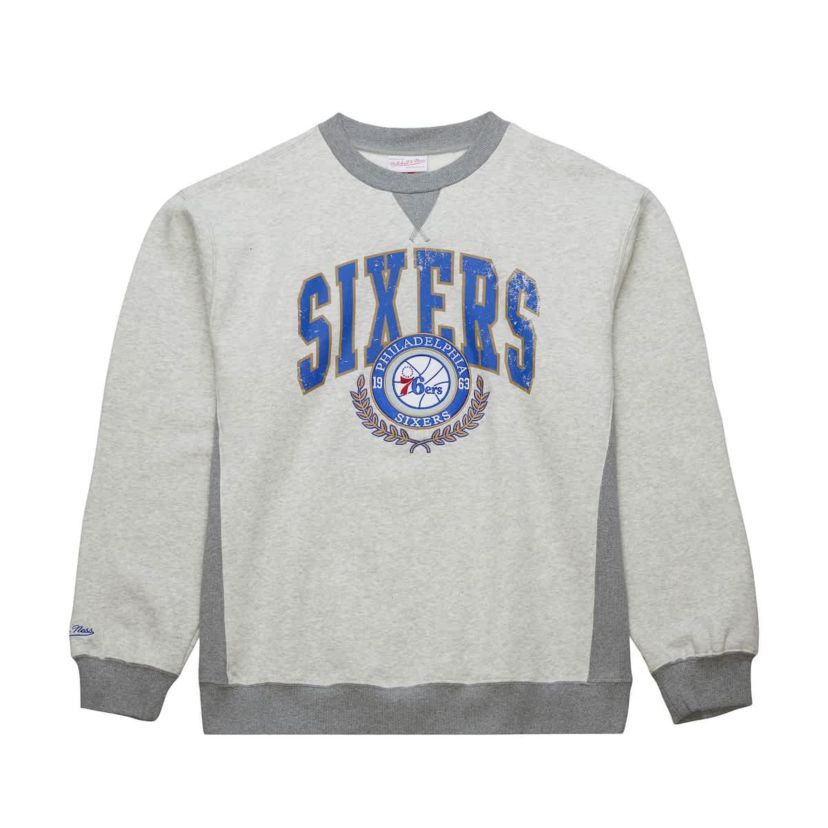 NBA Philadelphia 76ers Vintage Logo Pullover Sweatshirt