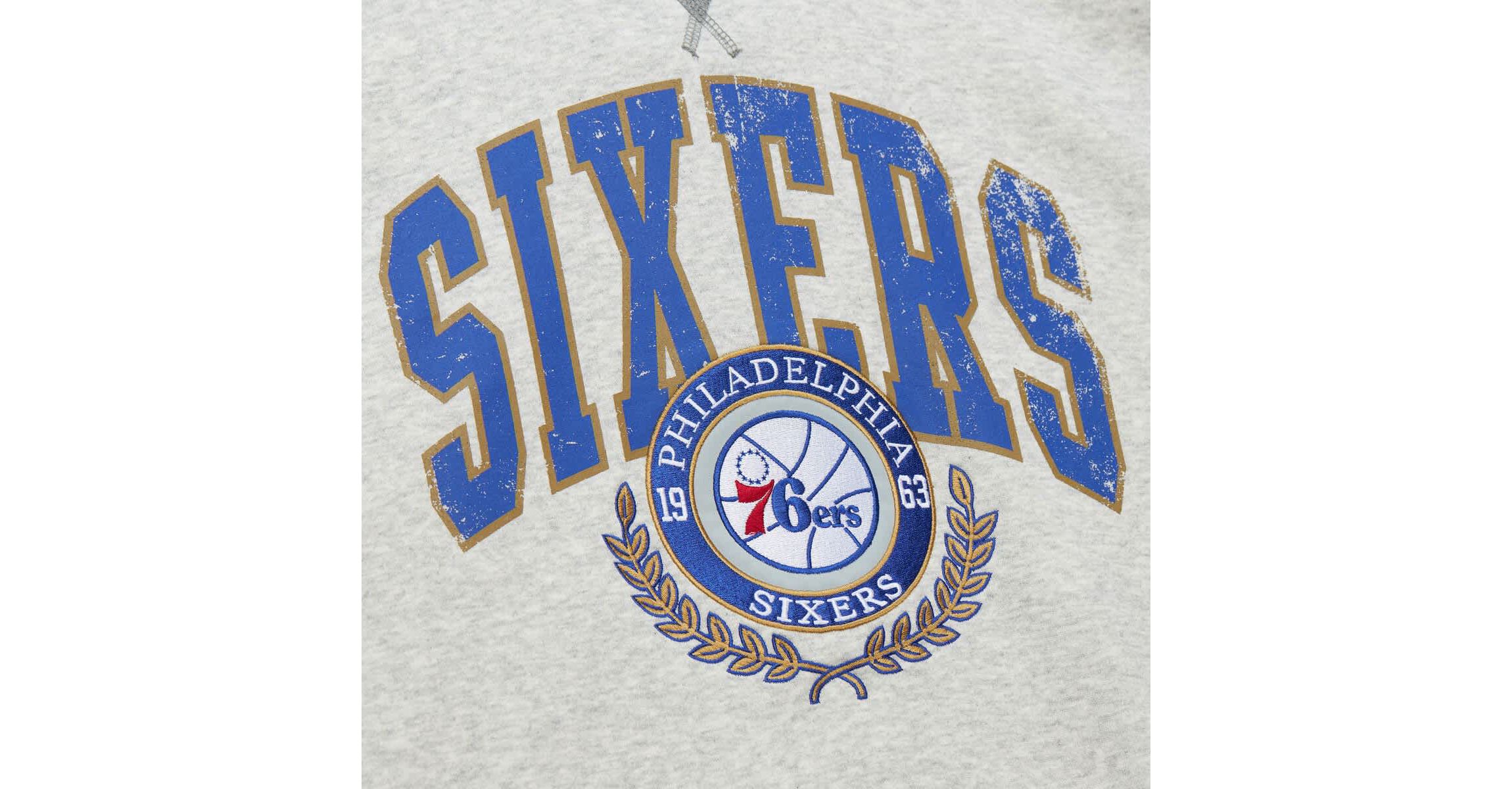 NBA Philadelphia 76ers Vintage Logo Pullover Sweatshirt