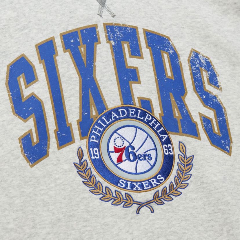 NBA Philadelphia 76ers Vintage Logo Pullover Sweatshirt