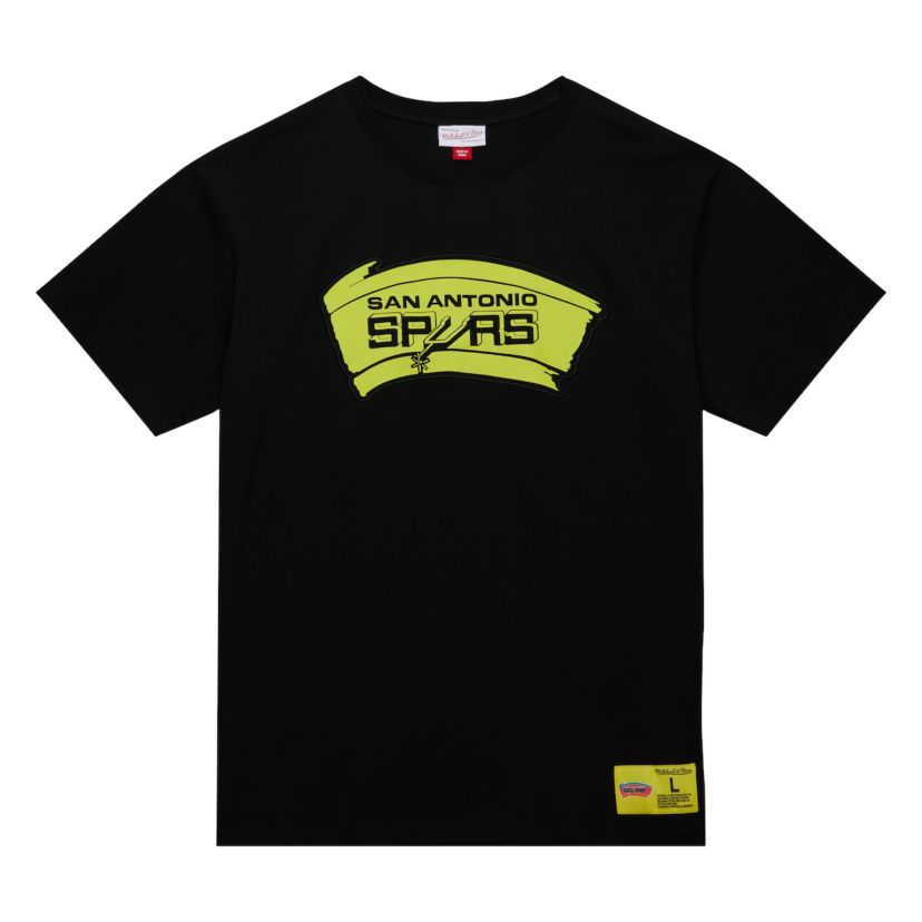 NBA San Antonio Spurs Hardwood Classics Neon Nights Premium T-Shirt