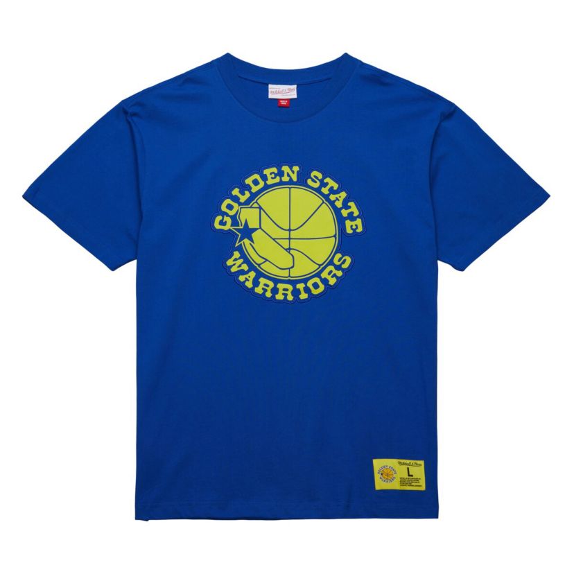 NBA Golden State Warriors Hardwood Classics Neon Nights Premium T-Shirt