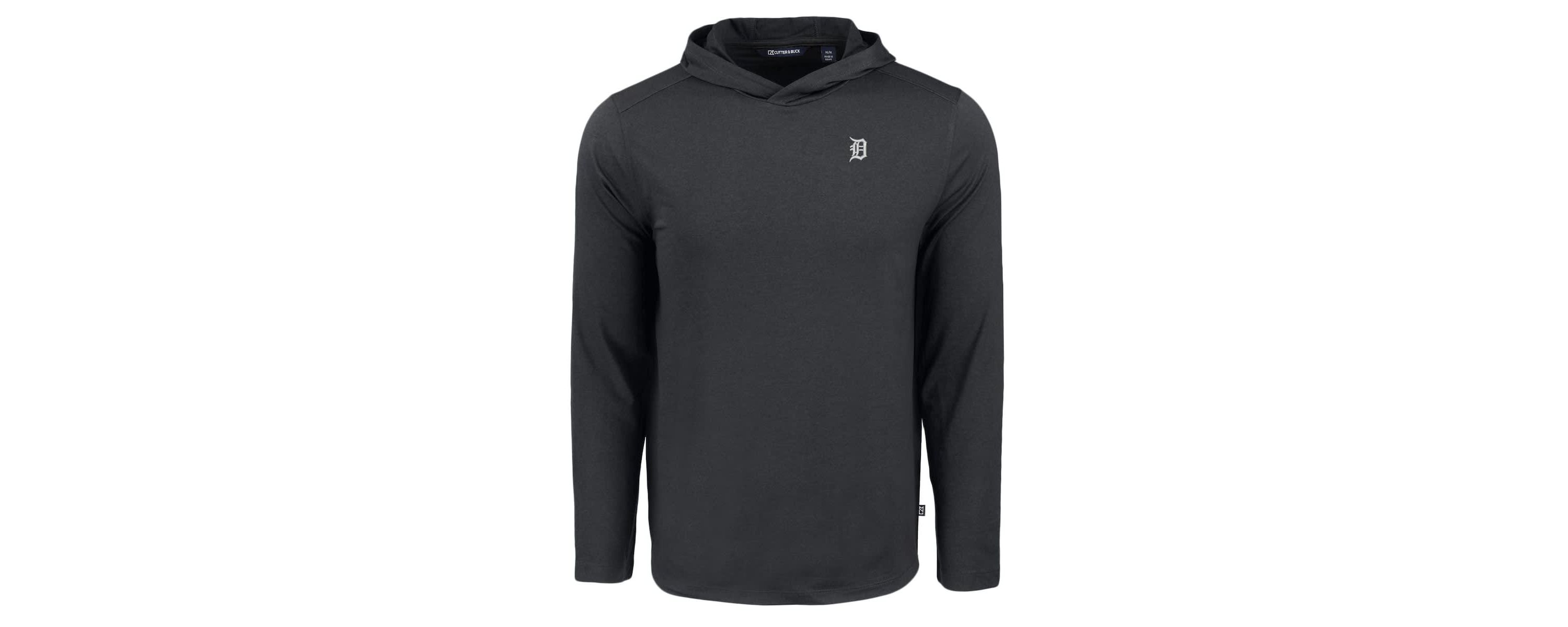 MLB Detroit Tigers Coastline Epic Comfort Eco Recycled Long Sleeve Hoodie T-Shirt