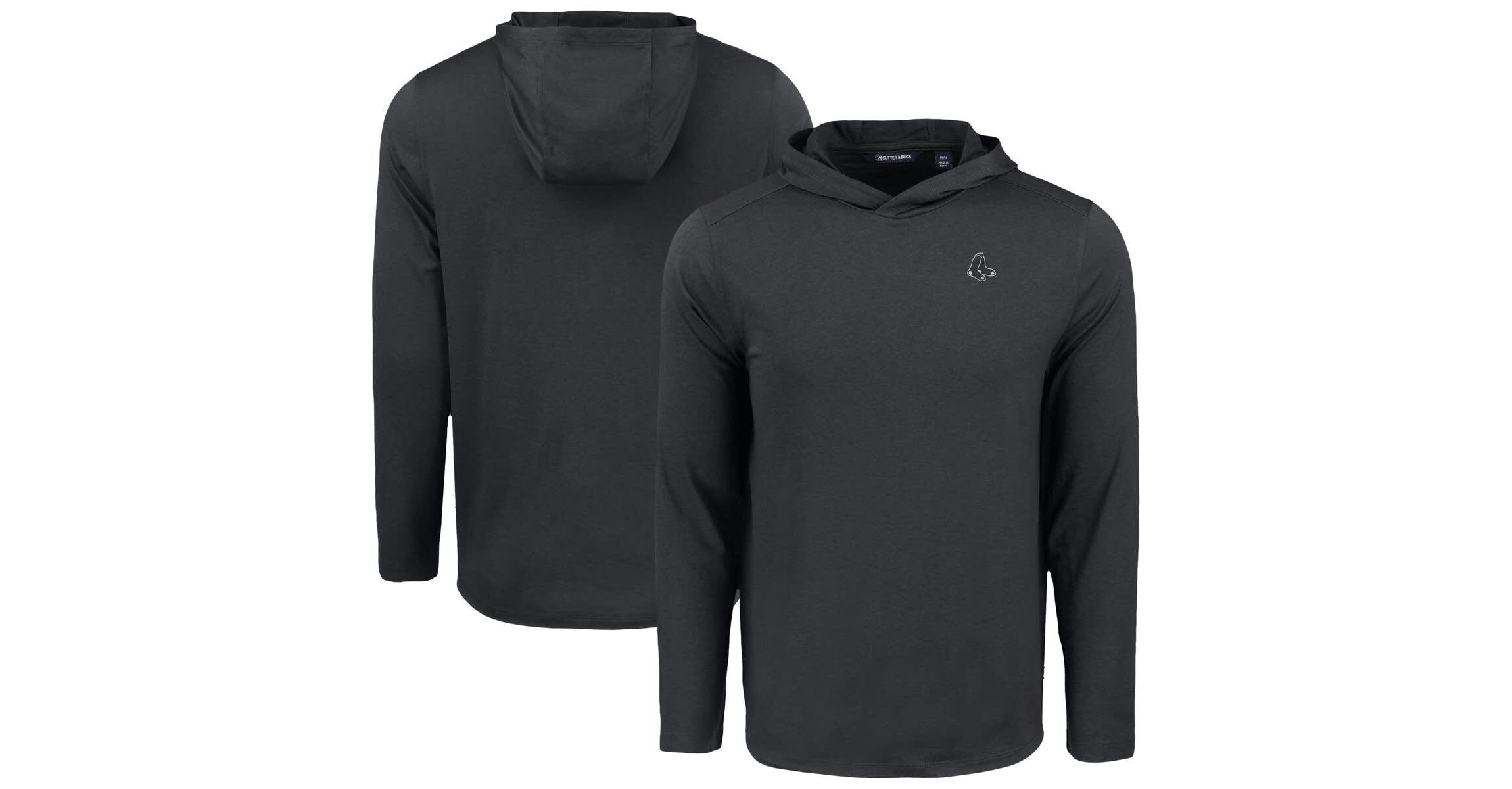 Boston Red Sox MLB Boston Sox Coastline Epic Comfort Eco Recycled Long Sleeve Hoodie T-Shirt