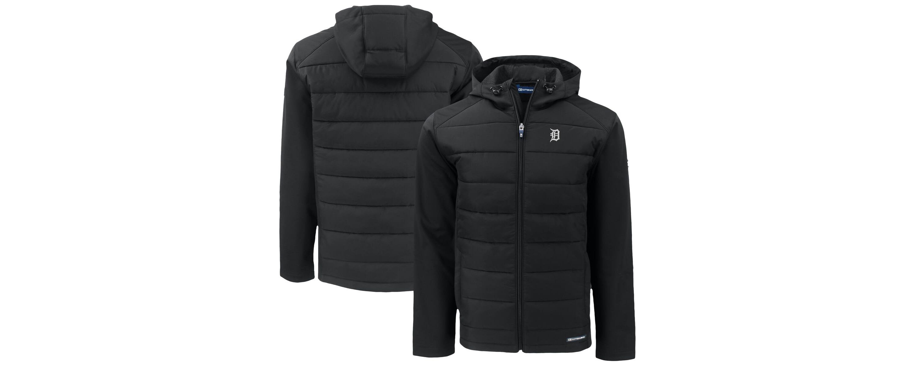 MLB Detroit Tigers Evoke Hybrid Eco Softshell Recycled Full-Zip Jacket