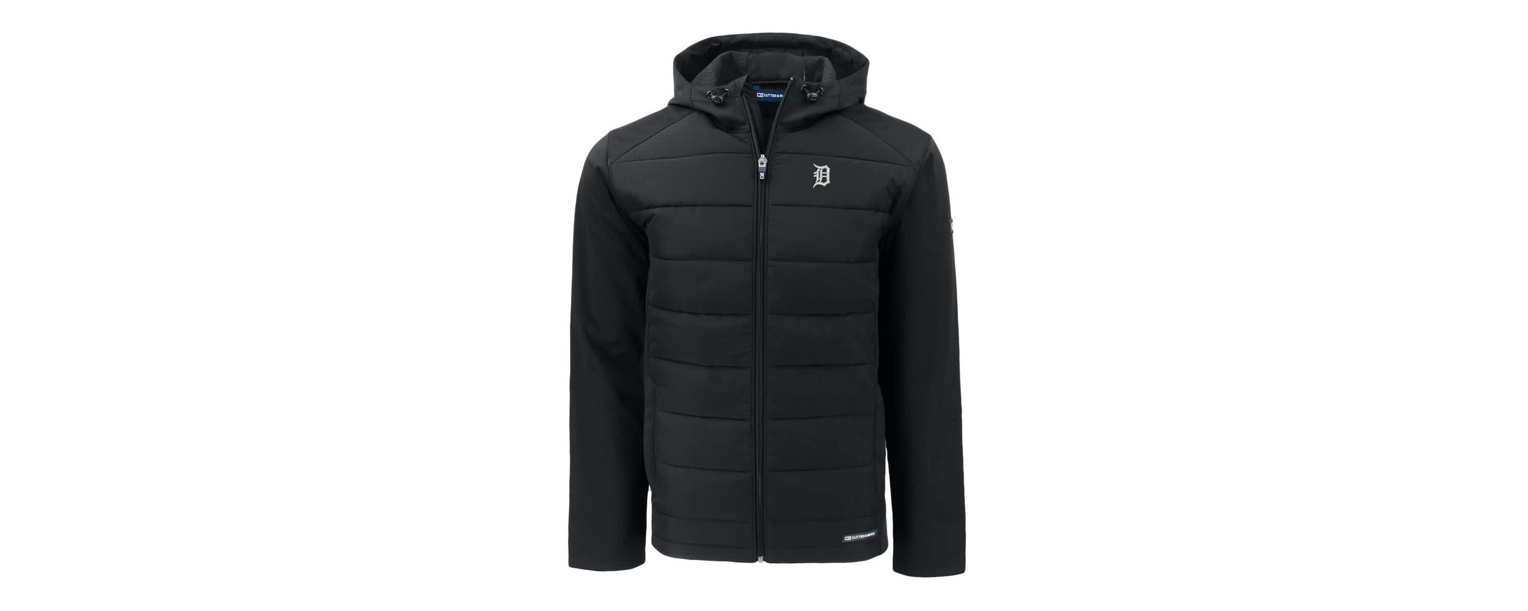 MLB Detroit Tigers Evoke Hybrid Eco Softshell Recycled Full-Zip Jacket