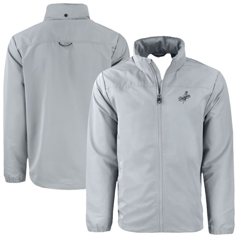 MLB Los Angeles Dodgers Charter Eco Recycled Full-Zip Hoodie Jacket