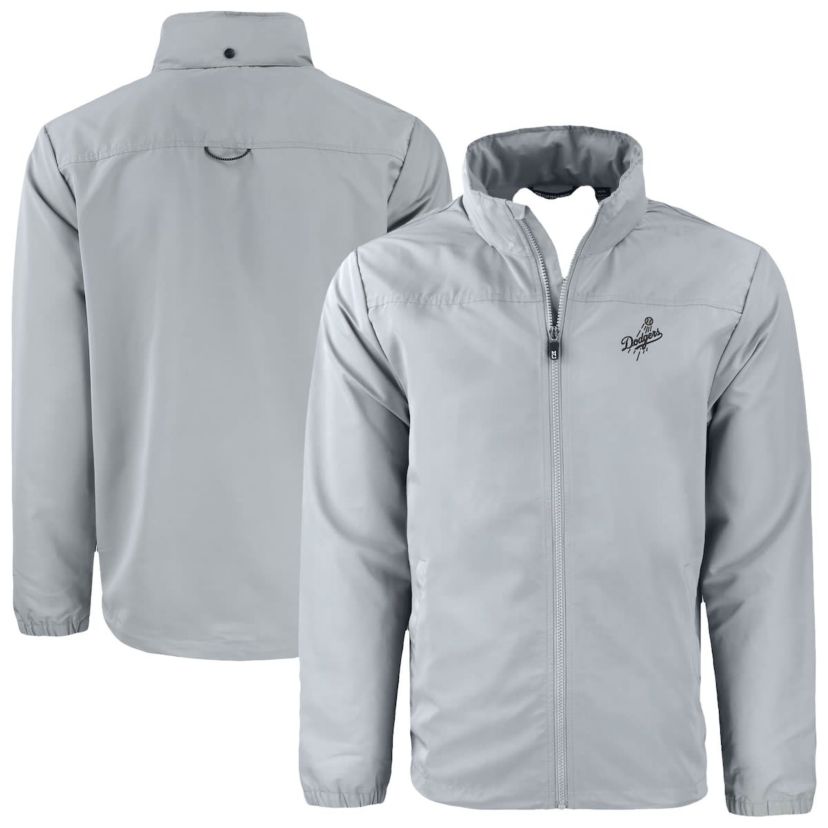 MLB Los Angeles Dodgers Charter Eco Recycled Full-Zip Hoodie Jacket