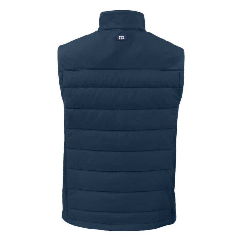 MLB Los Angeles Dodgers Evoke Hybrid Eco Softshell Recycled Full-Zip Vest