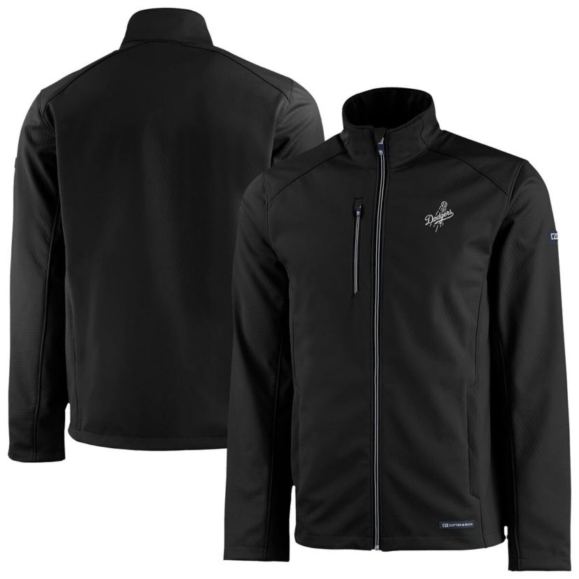 MLB Los Angeles Dodgers Evoke Eco Softshell Recycled Full-Zip Jacket