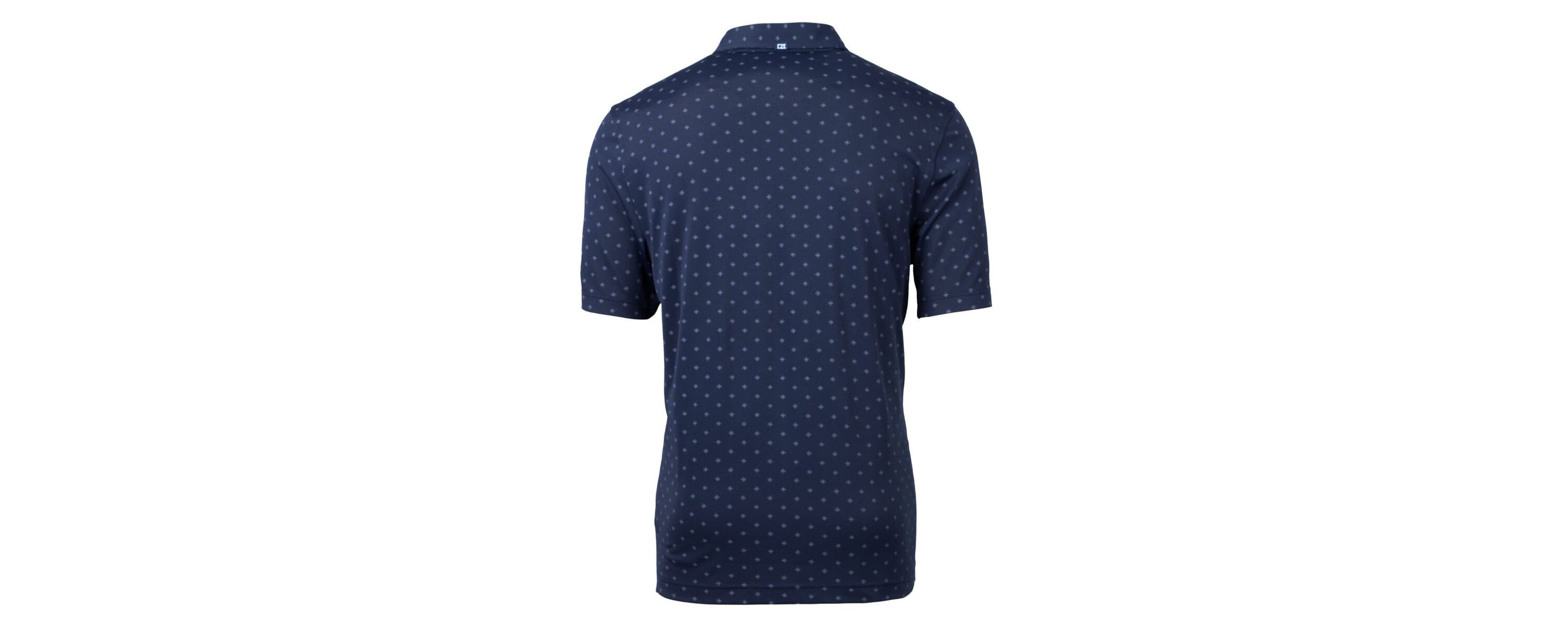 MLB Los Angeles Dodgers Virtue Eco Pique Tile Print Recycled Polo
