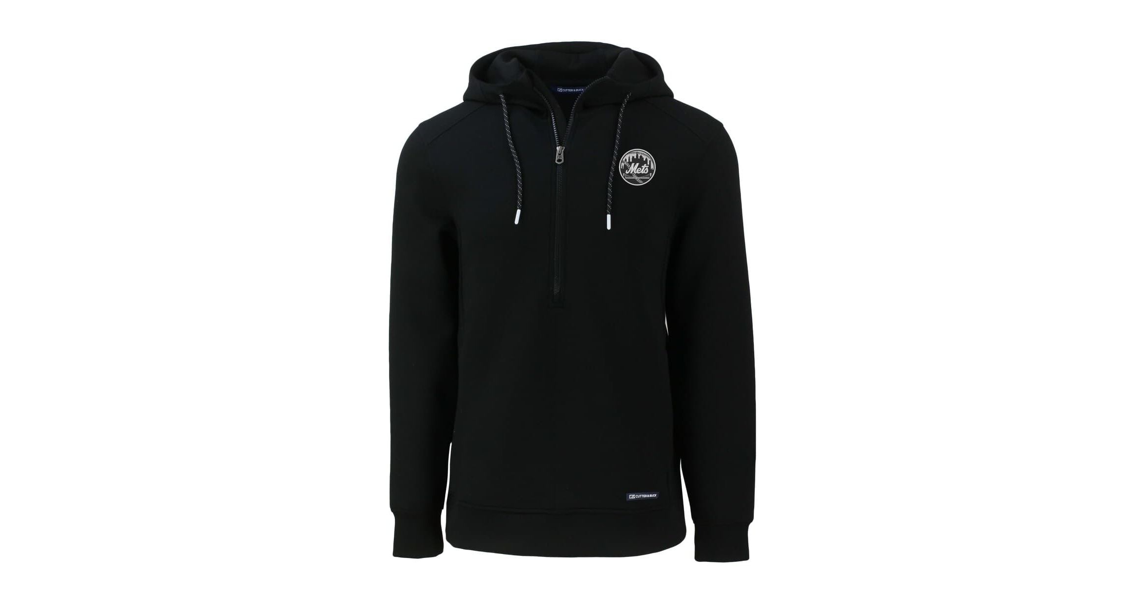 MLB New York Mets Roam Eco Recycled Tri-Blend Half-Zip Hoodie