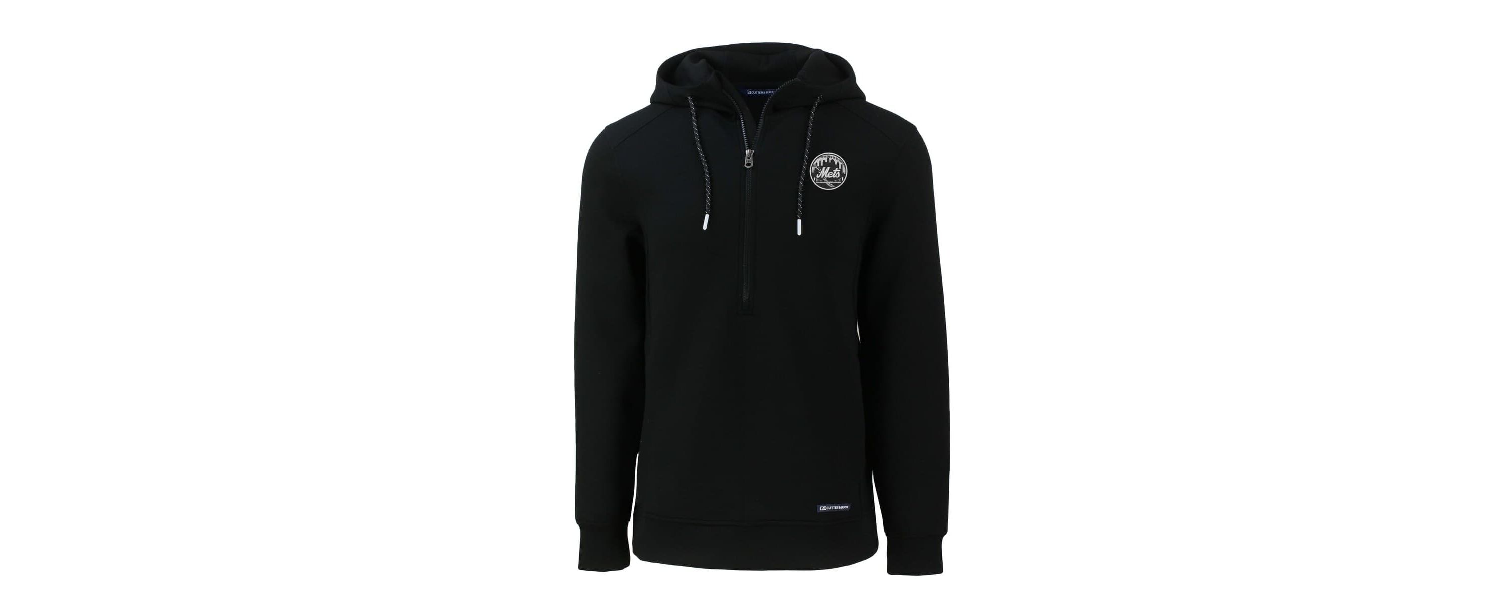 MLB New York Mets Roam Eco Recycled Tri-Blend Half-Zip Hoodie