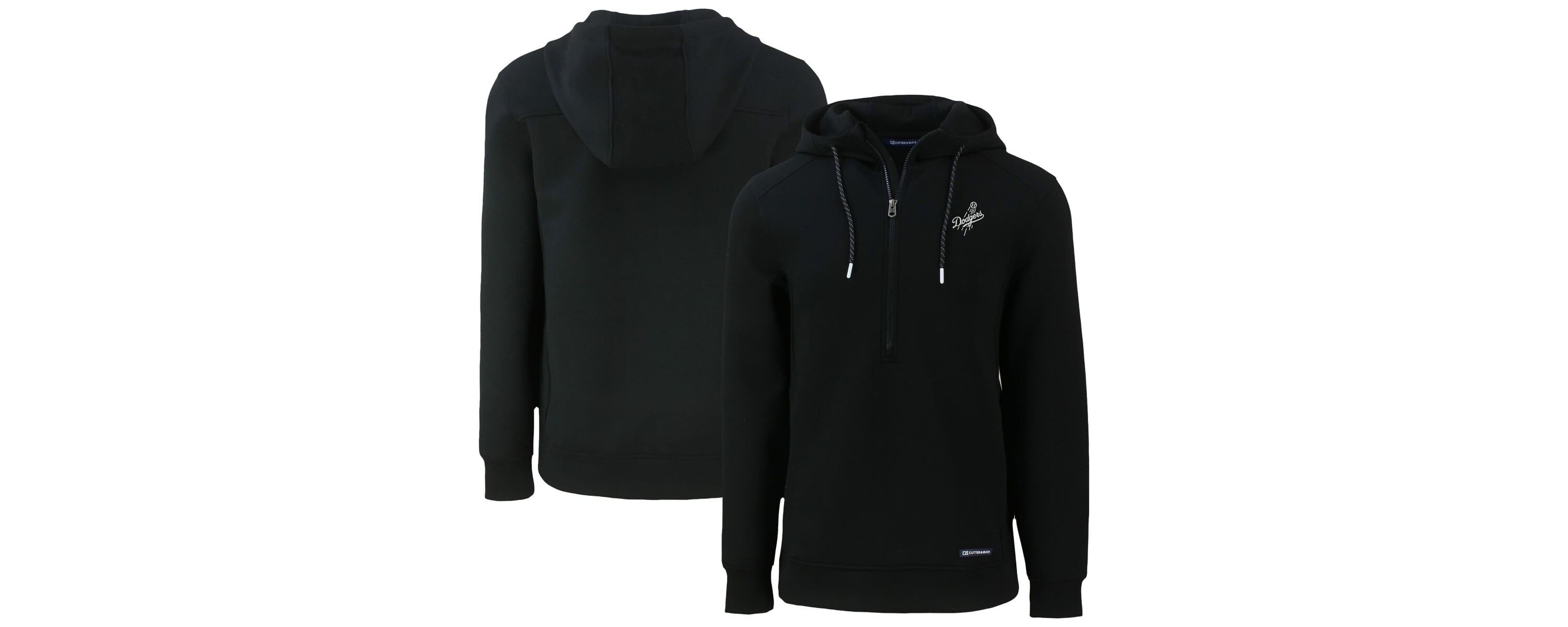 MLB Los Angeles Dodgers Roam Eco Recycled Tri-Blend Half-Zip Hoodie