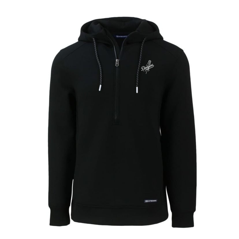 MLB Los Angeles Dodgers Roam Eco Recycled Tri-Blend Half-Zip Hoodie