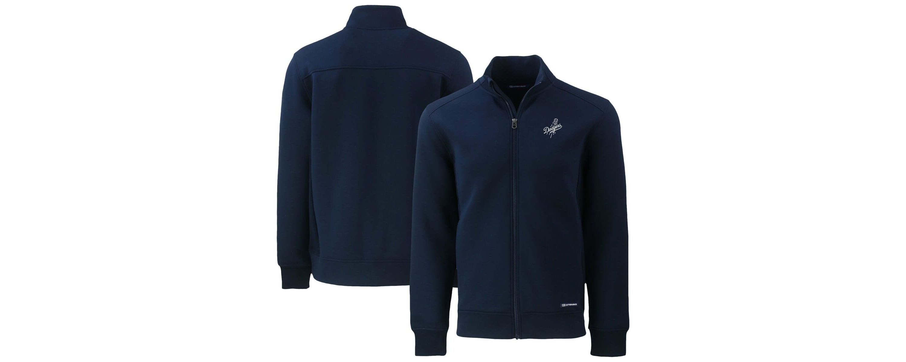 MLB Los Angeles Dodgers Roam Eco Recycled Tri-Blend Full-Zip Jacket