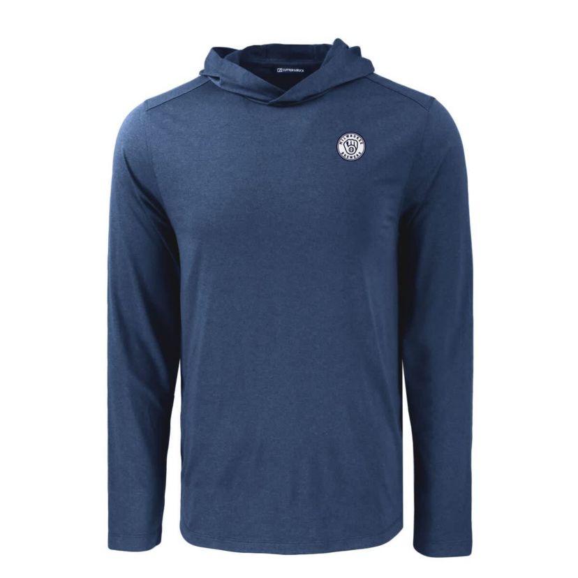MLB Milwaukee Brewers Coastline Epic Comfort Eco Recycled Hoodie T-Shirt