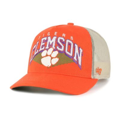 '47 Men's NCAA Clemson Tigers Pomona Mesh Hitch Adjustable Trucker Hat, Orange