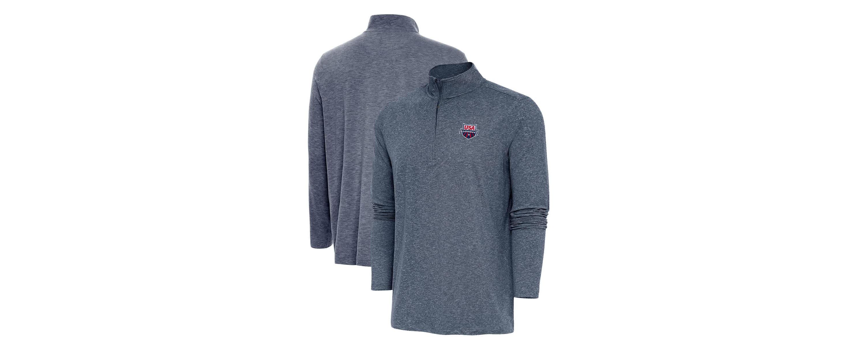 Olympics USA Swimming Hunk Quarter-Zip Top
