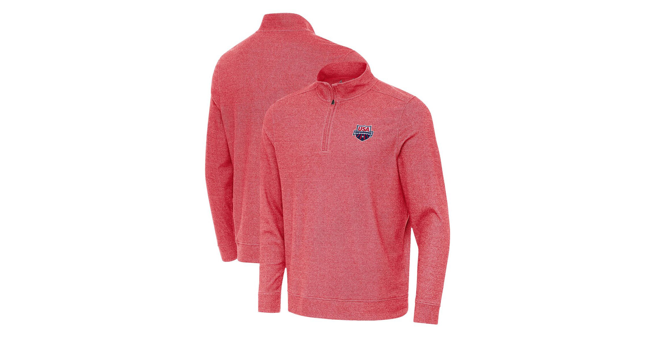 Olympics USA Swimming Subtle Quarter-Zip Pullover Top