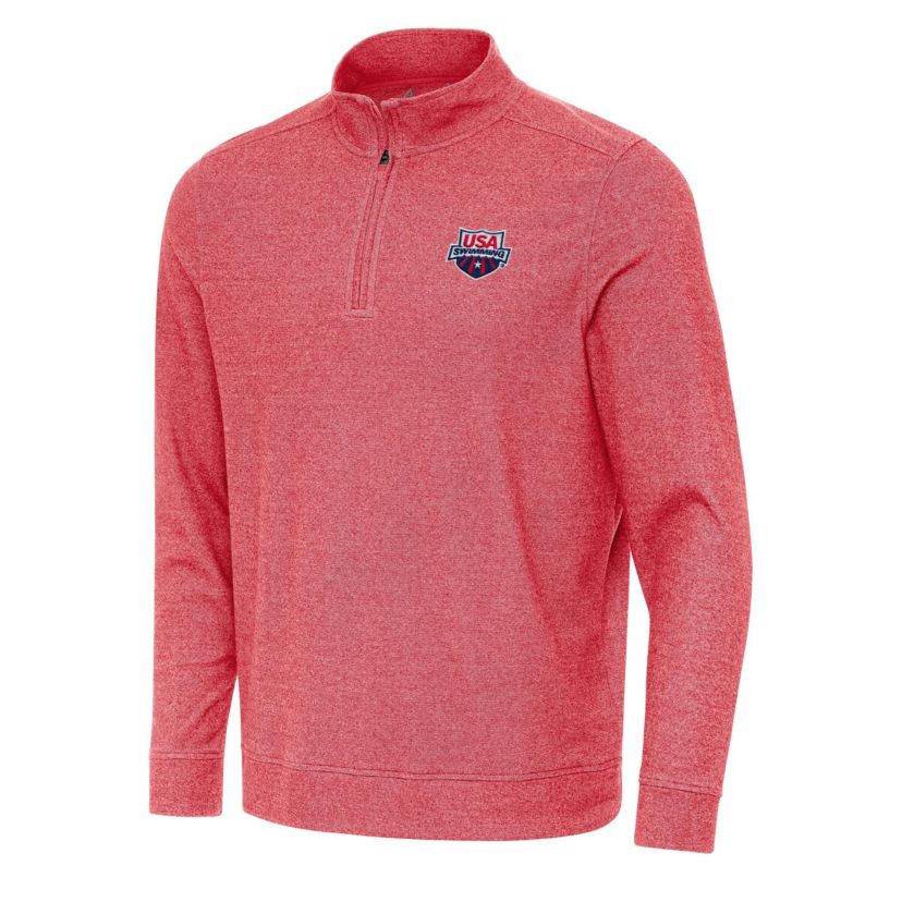 Olympics USA Swimming Subtle Quarter-Zip Pullover Top