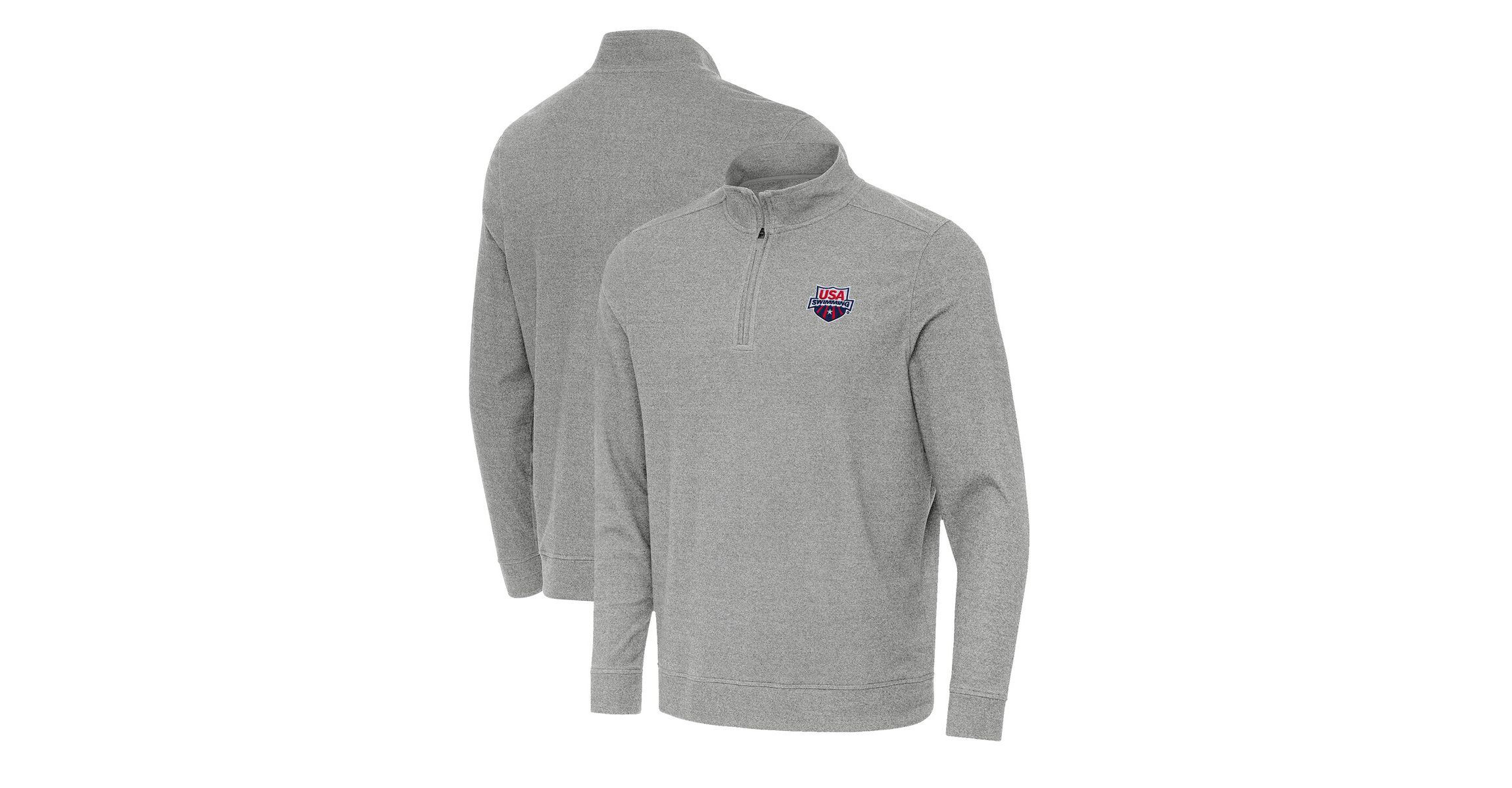 Olympics USA Swimming Subtle Quarter-Zip Pullover Top