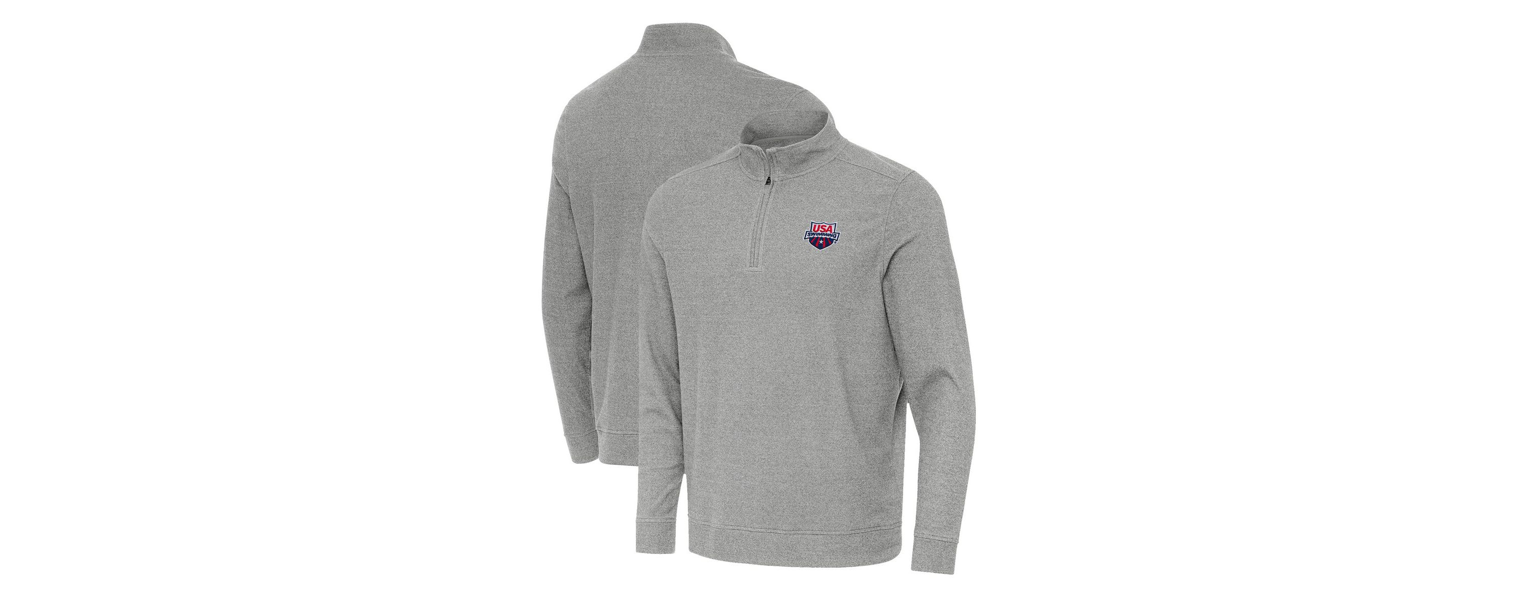 Olympics USA Swimming Subtle Quarter-Zip Pullover Top