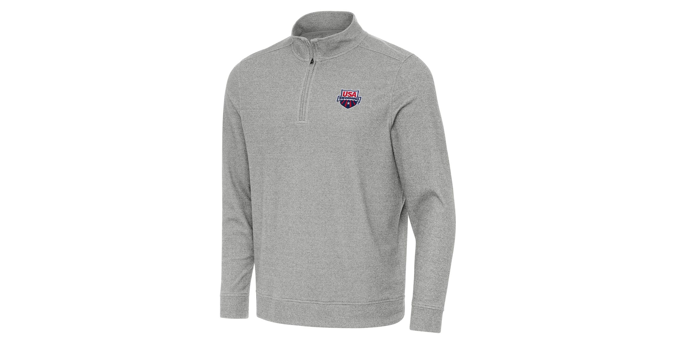 Olympics USA Swimming Subtle Quarter-Zip Pullover Top
